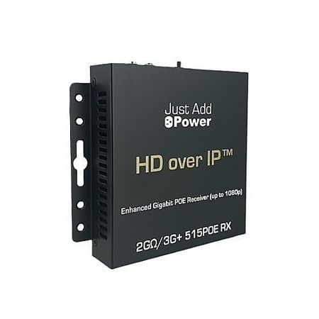 Just Add Power VBS-HDIP-515POE 2G Omega Series 2G/3G+ Receiver with USB and Stereo Audio Output 