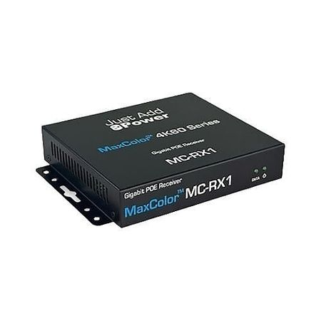 Just Add Power MC-RX1 Series 4:4:4 MaxColor 4K Receiver, 36-Bit Color in and Out 
