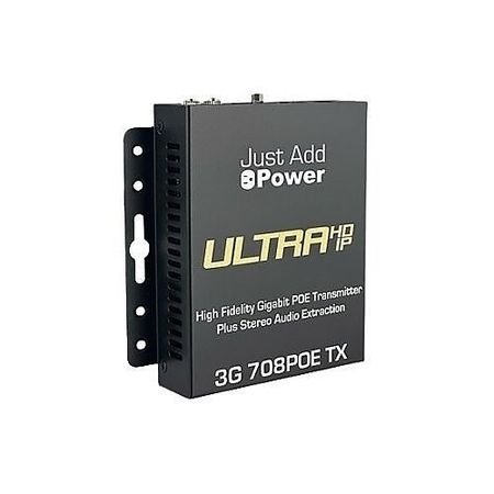 Just Add Power VBS-HDIP-708POE 3G Ultra Series 4K Transmitter with Stereo Out 