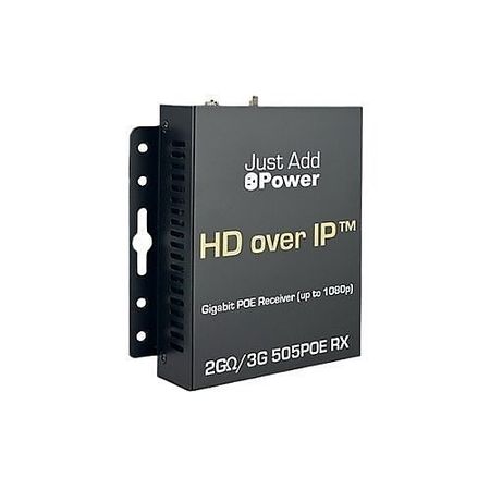 Just Add Power VBS-HDIP-505POE 3G Ultra Series 2G/3G 1080P Receiver, 505 PoE 