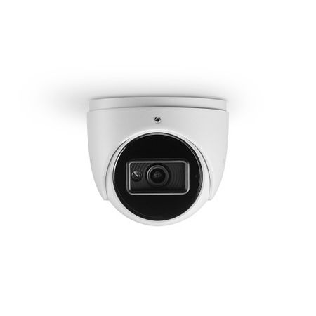 First Alert CX4TE08F28PW 8MP AI Cloud Turret Camera, 2.8mm Fixed Lens 