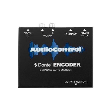 AudioControl ACP-DANTE-E-POE 2-Channel Analog Audio Input DANTE Encoder 