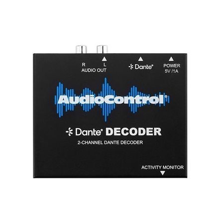 AudioControl ACP-DANTE-D-POE 2-Channel Analog Audio Output DANTE Decoder 