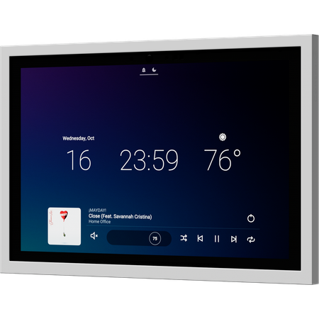Control4® T5 Series In-Wall Touchscreen - 11' | White 