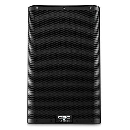 QSC K102 K.2 Series 10' Premium Powered 2000W Active Loudspeaker, Black 