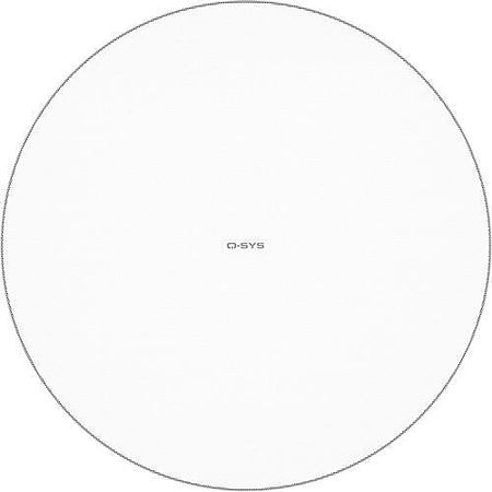 QSC AD-C6T-LPZB-WH 2-Way, Low Profile, 135° Conical DMT Cealing Speaker, White, Priced Individually, Sold in Quantities of 2 