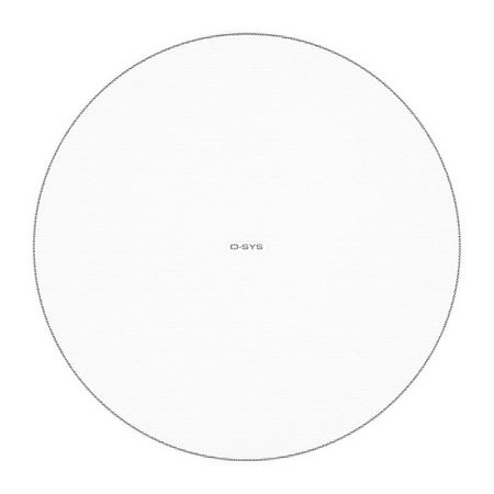 QSC AD-C6T-ZB-WH 6.5' Two-Way Ceiling Speaker 