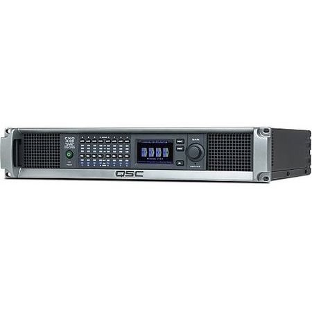 QSC CX-Q 4K8 Q-SYS CX-Q Series Network Processing Amplifiers, 8-Channel, up to 8000W 