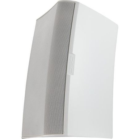 QSC AD-S10T-WH AcousticDesign Series 10' 2-Way Surface Mount Loudspeaker, White 
