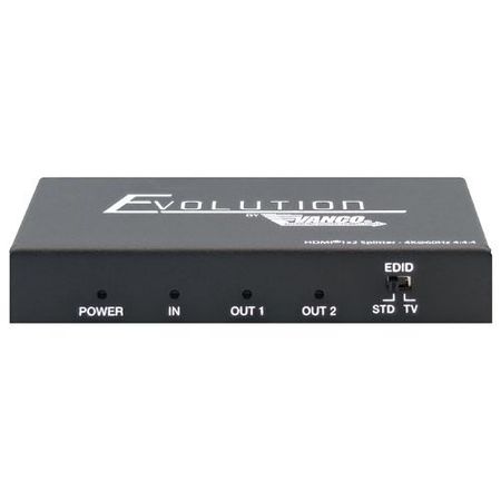 Evolution EVSP4K12 Premium 4K HMDI 1x2 Splitter (Replaces 280702) 