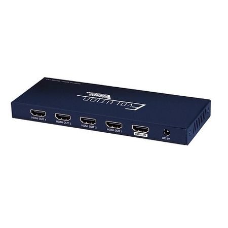 Evolution EVSP4K14 Premium 4K HMDI 1x4 Splitter 