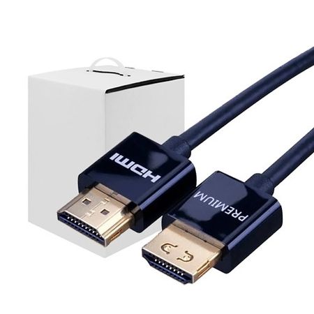 Vanco USCP06-25 6' Ultra Slim Certified Premium High Speed HDMI Cables with Ethernet Contractor Box, 25-Piece 