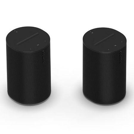 Sonos B2E1PROUS1BKHB Era 100 Pro Speaker with PoE  and Zone Capability, 1-Pair, Black 