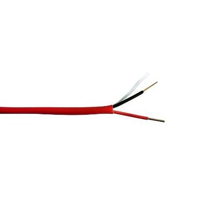 ADI PRO RN-2011506 16/2 Riser Fire Alarm Cable, Unshielded, FPLR, CL3R, FT4, 500', Express Box, Red 