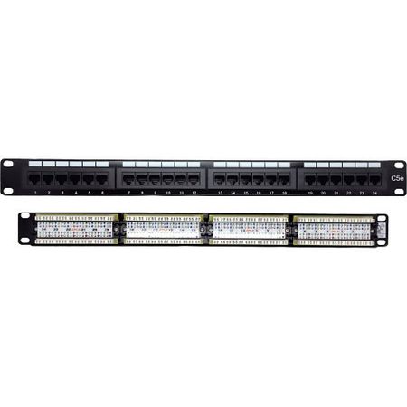 ADI PRO 0E-C5EPP24 CAT5e Patch Panel, 24-Port 