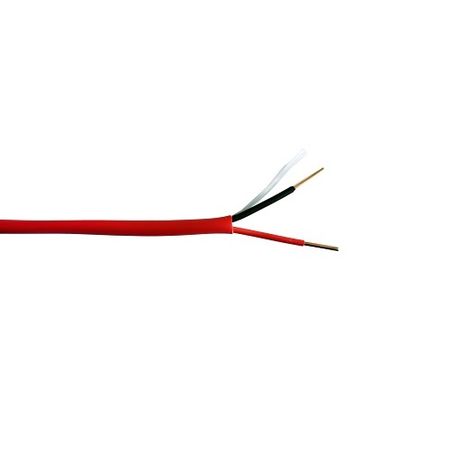 ADI PRO RN-2006506 18/2 Riser Fire Alarm Cable, Unshielded, FPLR, CL3R, FT4, 500', Express Box, Red 