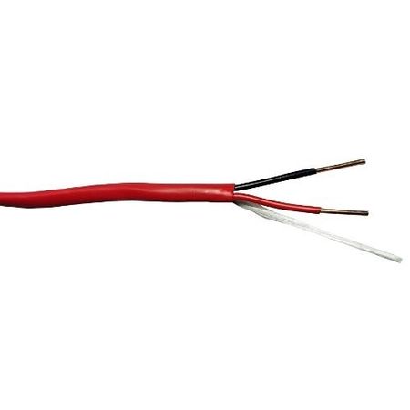 ADI PRO RN-2007506 16/2 Plenum Fire Alarm Cable, Unshielded, FPLP, CL3P, FT6, 500', Express Box, Red 