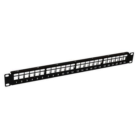 ADI PRO 0E-BP24 24-Port Flush Mount Blank Patch Panel 