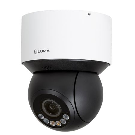 Luma™ X20 4MP IP PTZ Camera With 4X Optical Zoom and Active Deterrence - White 
