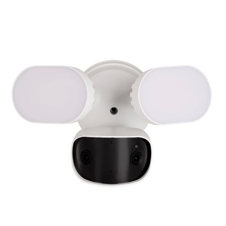 Luma™ 720 Series 7MP IP POE Floodlight Camera with Active Deterrence - White 