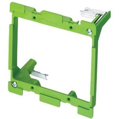 On-Q AC101002 2-Gang LV Swing Bracket for Retrofit 