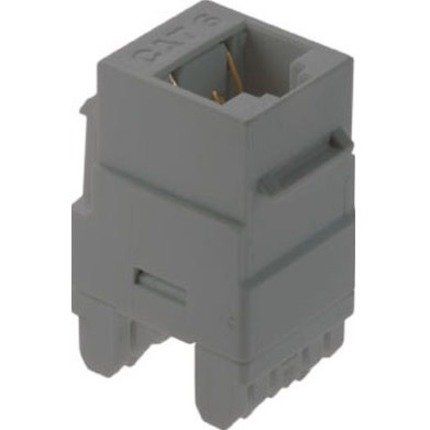 On-Q AC6RJ45M1 RJ45 CAT6 Keystone Insert, Magnesium 