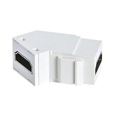 On-Q WP1234WHV1A HDMI Keystone Insert, White 
