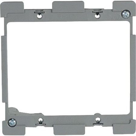 On-Q SLV2W Two-Gang Low-Voltage Swing Bracket with Quick/Click for Retrofits 