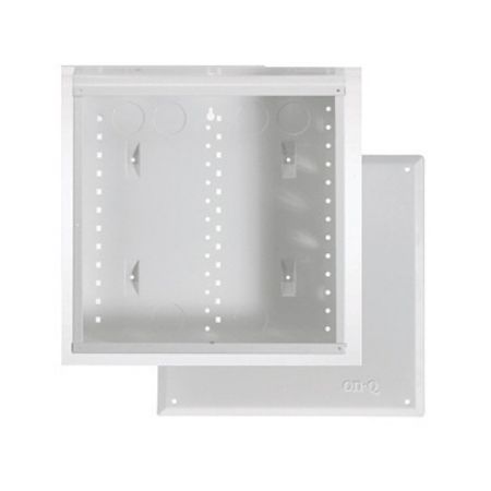 On-Q EN1400 14' Screw-On Cover Metal Enclosure, White 