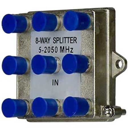 On-Q VM0208 8-Way Vertical Coax Splitter, 2GHz 