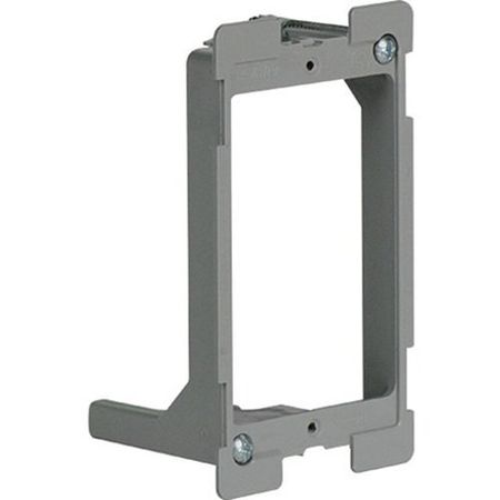 On-Q SLV1W Single-Gang Low-Voltage Swing Bracket with Quick/Click for Retrofits 