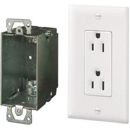 On-Q 36456902V1 Surge-Protected Duplex Power Kit 