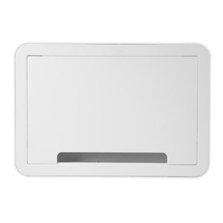 On-Q ENP0905NAV1 9' Dual-Purpose Media Enclosure with 5' Mounting Plate, Wall-Mounting 