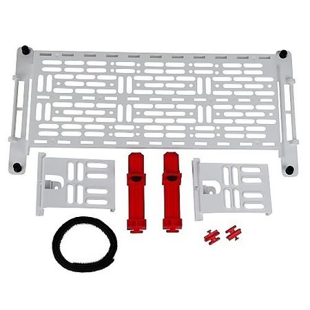 On-Q AC1050EMK 5' Mounting Plate Combo Kit, White 
