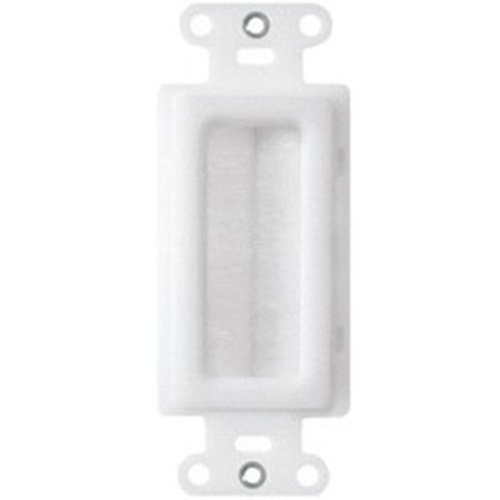 On-Q WP1014-WH-5 On-Q WP1014WH5 Cable Access Strap, White, 5-Pack 