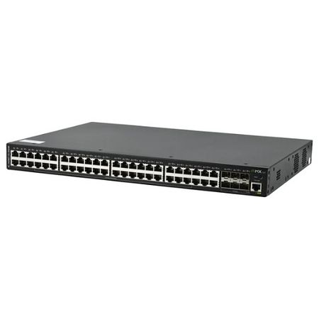 AVPro Edge AC-MXNET-SW48E E-Series 48‑Port 1G (Copper) MXnet Switch with 4x10G SFP+ Stacking Ports 