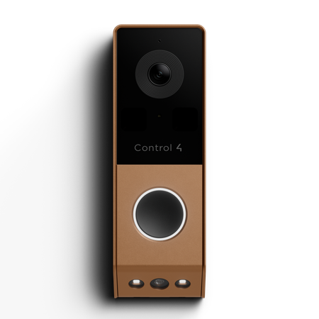 Control4® Chime Pro Dual-Lens Video Doorbell - Antique Bronze 