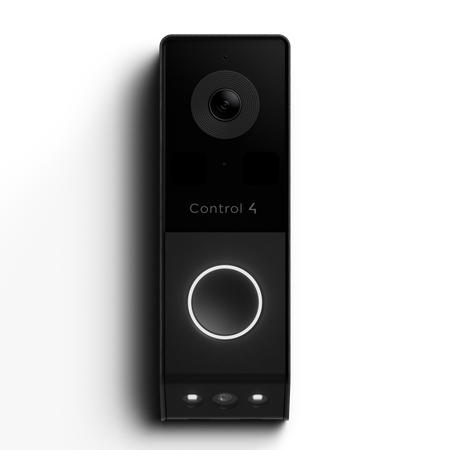Control4® Chime Pro Dual-Lens Video Doorbell - Black 