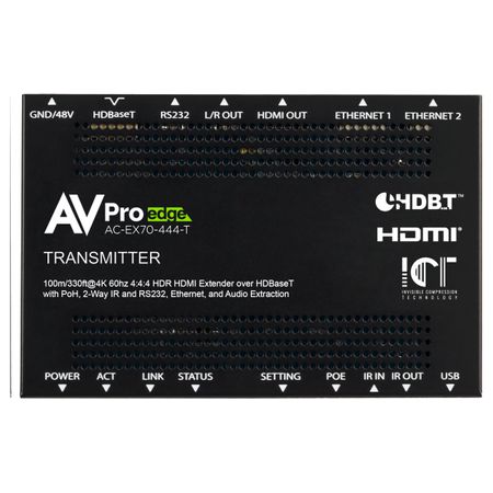 AVPro 18Gbps HDBaseT™ Extenders - 40m 