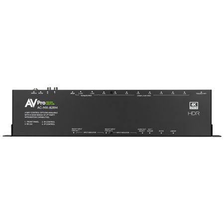 AVPro 18Gbps Auto Switching HDMI  Matrix Switcher - 8x2 
