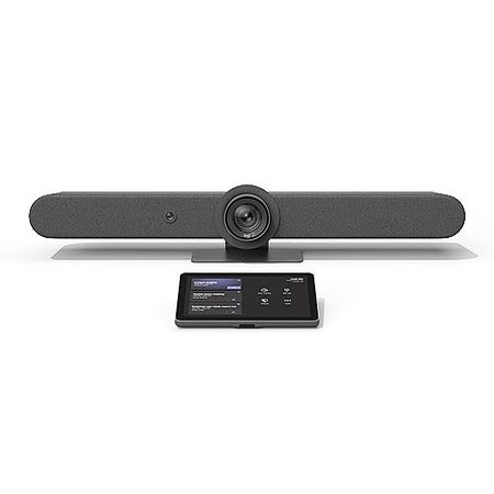 Logitech Rally Bar Bundle for Mid-Size Meeting Room, Includes Rally Bar and Tap IP 