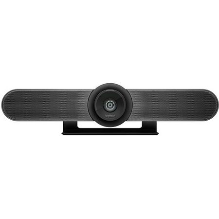 Logitech MeetUp All-In-One 4K Conference Cam with Ultra-Wide Lens for Small Rooms 