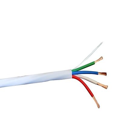 ADI PRO RN-5002501 16/4 Stranded Riser Speaker Cable, Unshielded, CL3R, FT4, Express Box, 500', White 