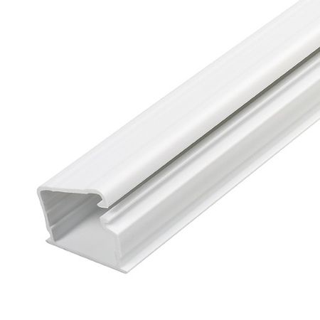 ADI PRO 0E-125DW2 1-1/4' x 3/4' Duct Raceway, 2-Pack, White 