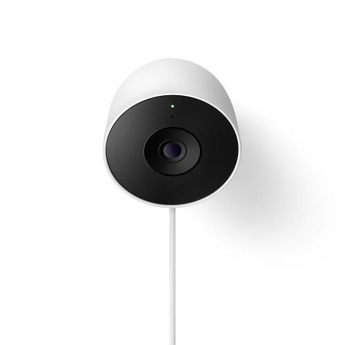 Google Nest Cam Outdoor Wired 2nd Gen, Snow 