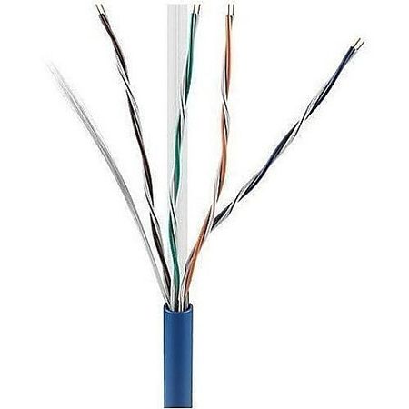 ADI PRO 0E-CMR6BLR CAT6 23/4 Solid BC Cable, Unshielded UTP, Riser CMR, FT4, 1000 (304.8m) Express Box, Blue 