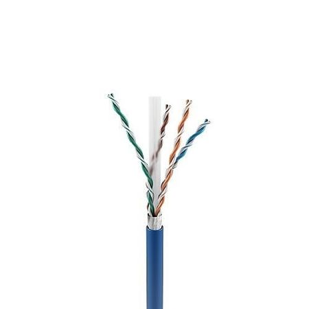 ADI PRO 0E-CAT6ARBL CAT6A 23/4 Unshielded UTP Cable, Riser CMR, 1000 (304.8m) Wooden Spool, Blue 