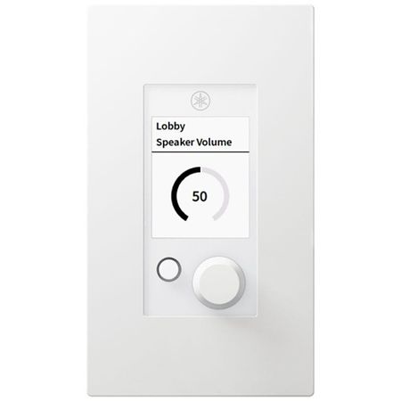 Yamaha MCP2W Wall-Mount PoE Controller, White 