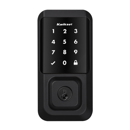 Kwikset 939 Halo Wi-Fi Touchscreen Smart Lock - Black 