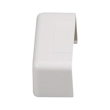 ADI PRO 0E-125ECW4 End Cap, 1-1/4 X 3/4, 4-Pack, White 